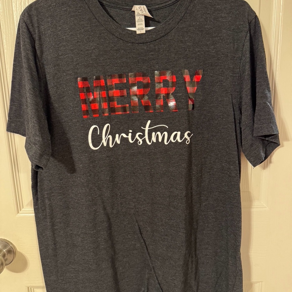 Red 'Merry' Sweatshirt